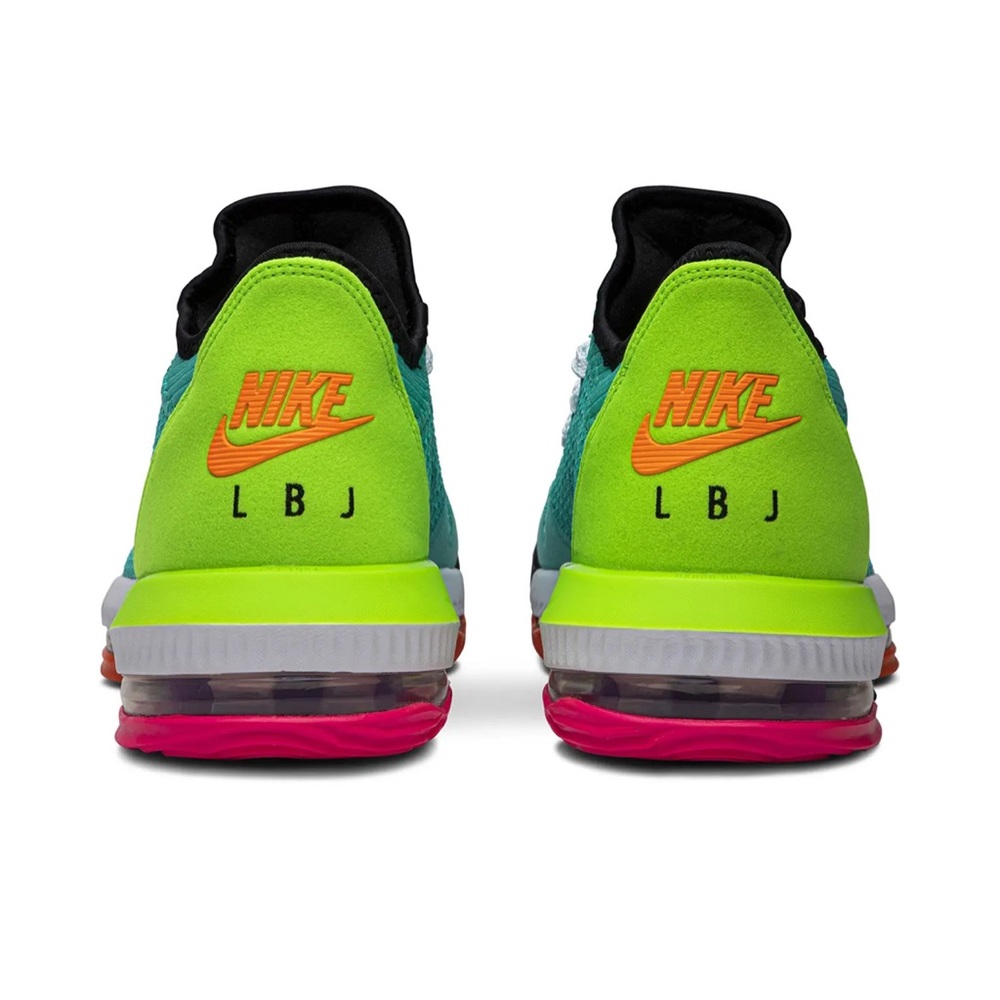 🌟NWT MENS NIKE LEBRON XVI 16 LOW AIR MAX TRAINER CI2668 HYPER JADE SIZE 13 - Picture 7 of 14